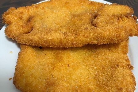 Отбивная в панировке из cвинoй вырезки