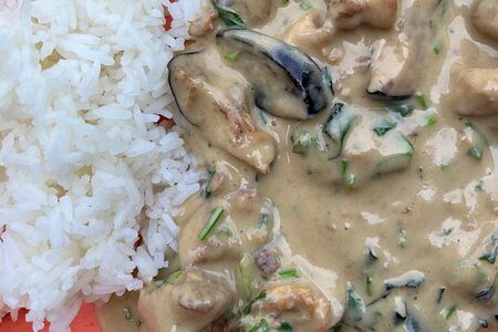 Тайский зеленый карри острый