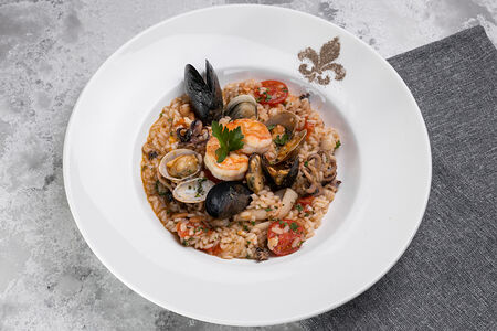 Ризотто с морепродуктами