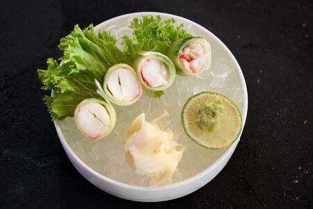 Сашими из краба