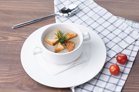 Крем-суп из шампиньонов