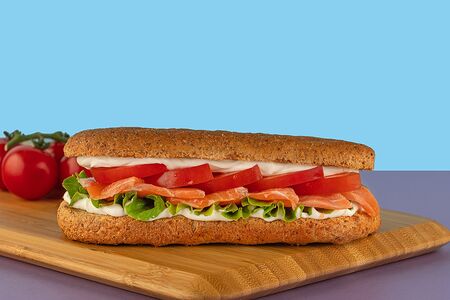 Панини с сёмгой