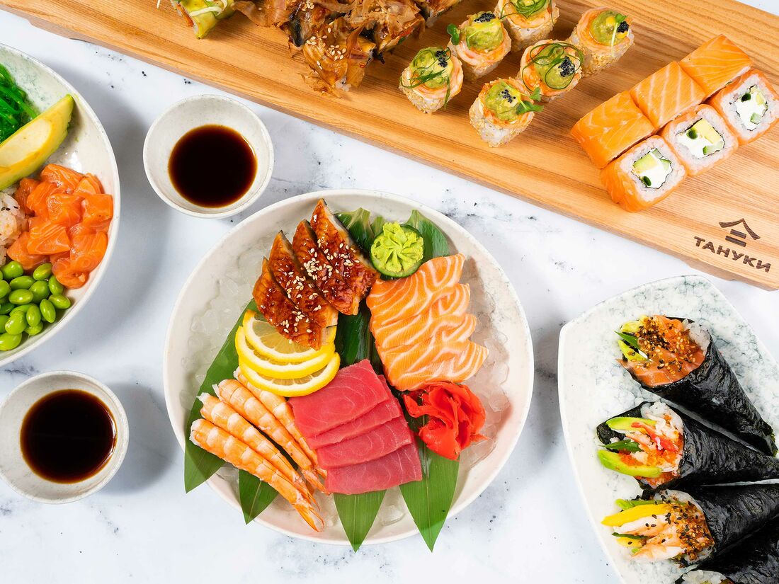 Тануки заказать доставку еды. Меню ресторана «Тануки» в Москве