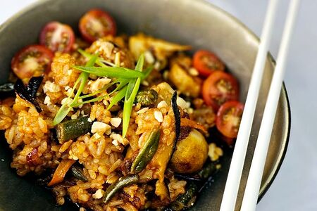 Рис Том ям с овощами