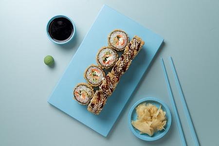 Темпура с лососем