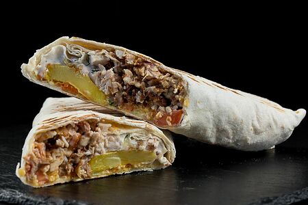 Шаурма Супер с картофелем фри