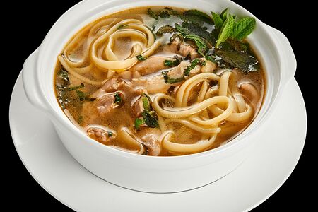 Куриный с домашней лапшой