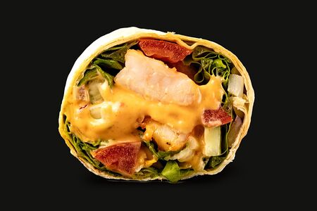 Шаверма с креветками