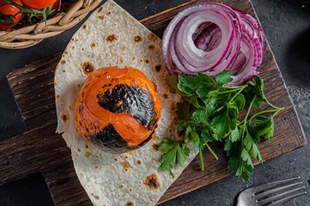 Шашлык из помидора