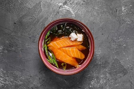 Мисо с лососем