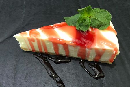 Клубничный чизкейк