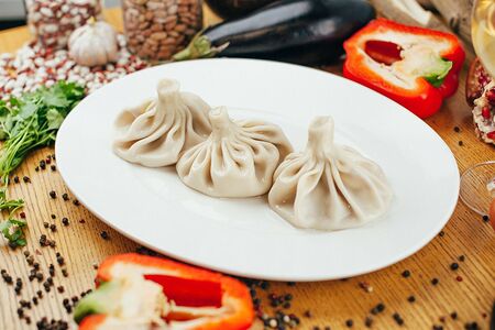 Хинкали с мясом