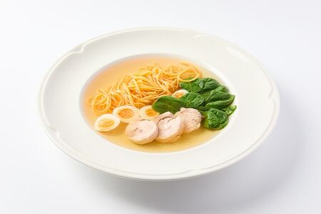 Легкий куриный суп