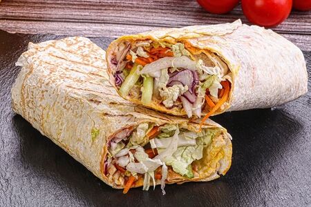 Шаурма вегетарианская