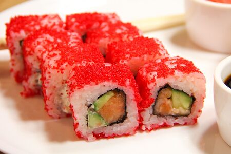 Калифорния с лососем