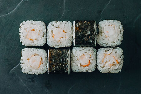 Мини с креветкой