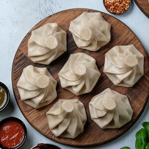 Хинкали с говядиной и свининой