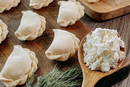 Вареники с творогом