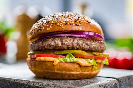 Бургер классика с говядиной