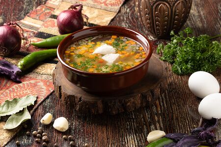 Суп Куриный