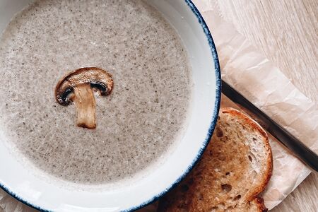 Грибной суп-пюре