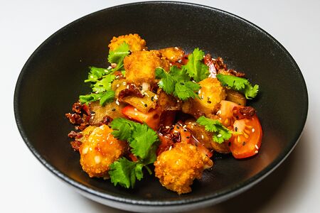 Баклажан, томаты