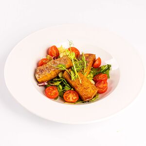 Тофу обжаренный в соевом соусе