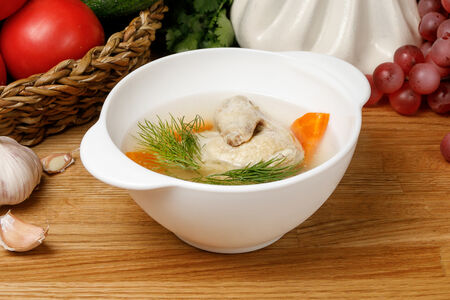 Куриный суп с лапшой