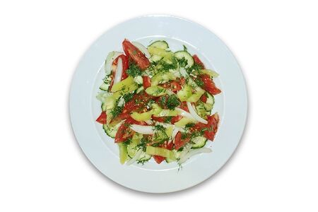 Салат из свежих овощей