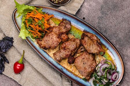 Шашлык из шейки свинины