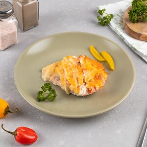 Горбуша запеченная с помидорами