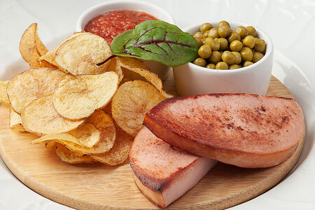 Докторская колбаса жареная