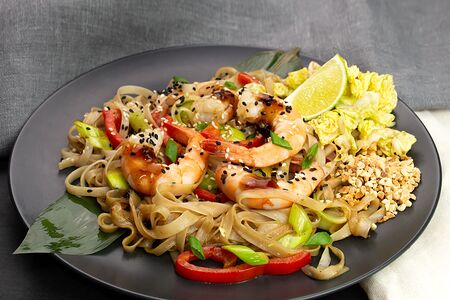 Пад Тай с креветками