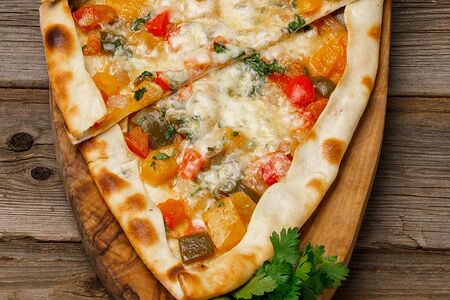 Пиде с овощами