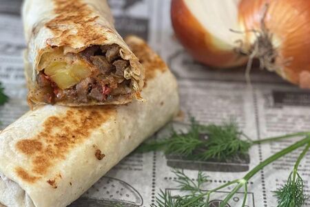 Шаурма с говядиной