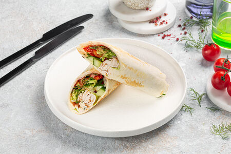 Ролл с индейкой