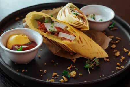 Бурито на гриле