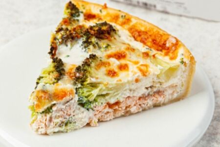 Пирог с сёмгой