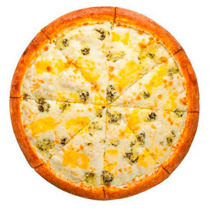 Пицца Четыре сыра 40см тонкая