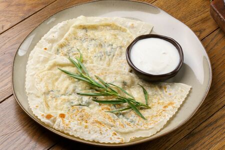 Кутабы с бараниной