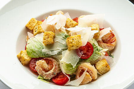 Цезарь с креветками