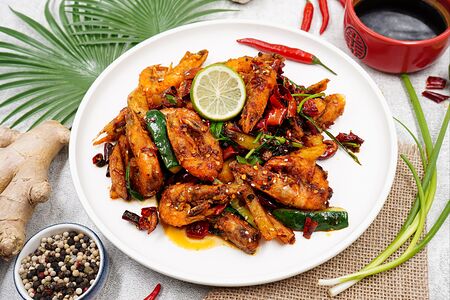 Острые креветки