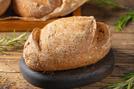 Гречишный хлеб из цельной муки