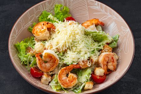 Цезарь с креветками