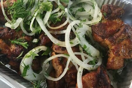 Шашлык из cвинoй мякоти