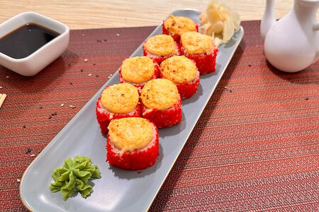 Запеченный ролл Хокайдо