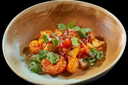 Кара-аге - Креветки в хрустящей корочке