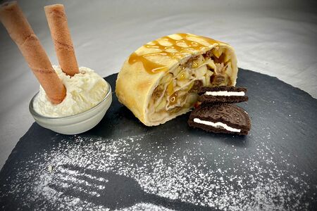 Штрудель яблочный