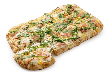 Римская пицца Карбонара