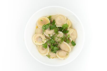 Вегмени вареные с тыквой